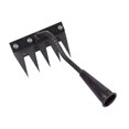 thumbnail image 3 of koolsoo Garden Hoe Sharp Sturdy Weeding Tool for Planting Farm Loosening Cultivating 5 teeth, 3 of 9