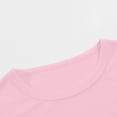 thumbnail image 4 of TIEVOSA T-Shirts Manches Courtes T-Shirt Uni Haut Garçon et Fille Unisexe Enfants Col Rond T-Shirt 3-12 Ans, 4 of 8
