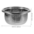 thumbnail image 1 of TAILTOSS Casserole Intérieure pour Cuiseur à Riz en Acier Inoxydable 304 Gâteaux dans la Cuisine 1 Ensemble, 1 of 4