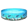 thumbnail image 4 of Portable Inflation-free Hard Plastic Swimming Pool Folding Pool Family Swimming Pool Round Swimming Pool for, 4 of 7