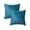 Teal, variant on TOPTIE Set of 2 Velvet Pillow Covers 18" x 18", Burgundy Throw Cushion Covers Pillowcases for Sofa Bedroom