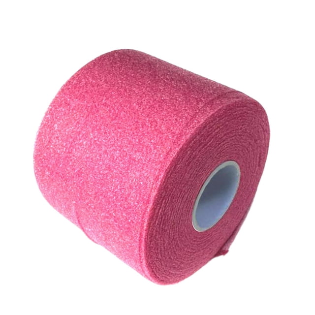 ZLight Badminton Grip Cushion Wrap 22 Yards PU Tennis Racket Grip Tape Backing Film Yellow Pink