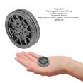 thumbnail image 3 of Slider Haptic Coin,  Haptic Coin,  Adult Desk Toys, Stress Relief Coin Slider for Adults, ADHD, Birthday Gift, 3 of 8