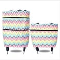 thumbnail image 2 of Panier d'Achats Pliable pour Épicerie avec Roues et Sac Amovible Grand Sac Imperméable Rouge, 2 of 8