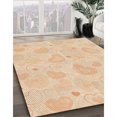 thumbnail image 3 of Ahgly Company Machine Washable Indoor Rectangle Transitional Orange Area Rugs, 8' x 12', 3 of 7