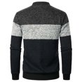 thumbnail image 4 of Birdeem Chandail Long à Fermeture Éclair pour Hommes, Manteau Sans Capuche à Manches Longues, Veste Décontractée, 4 of 4