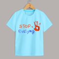 thumbnail image 5 of Felwors T-Shirts à Manches Courtes Col Rond Doux pour Filles, T-Shirt Imprimé 6 Couleurs, 5 of 5