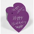 thumbnail image 2 of Inkdotpot Real Silver Foil Happy Birthday Tag Favor Hang Paper Tag 100 Pieces, 2 of 6