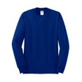thumbnail image 1 of Jerzees Mens DRI-POWER Active Long Sleeve Crew T-Shirt, L, Royal, 1 of 1