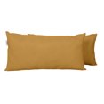 thumbnail image 2 of Vargottam Indoor/Outdoor Polyester Fabric Lumbar Pillow With Insert, All-Weather Waterproof Decorative Throw Pillow for Patio Furniture-Set of 2 - Beige, 2 of 7