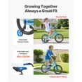 thumbnail image 3 of KFFKFF Kids Bike, 16 Inches BMX Style Children Bicycle, Rider Height 3.28 ft - 4.27 ft, Training Wheels Included, Sturdy and Easy to Assemble, 3 of 9