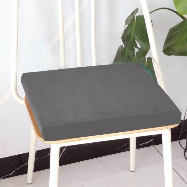 Sponge Cushion Velvet Solid Wood Window Seat Cushion Non-Slip Base Durable Tatami Padding