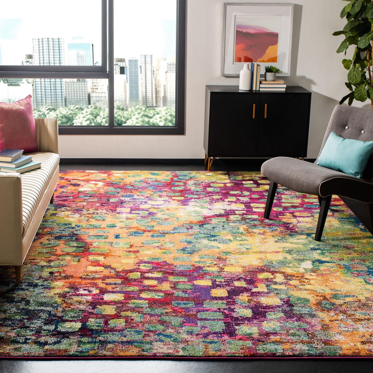 Safavieh Monaco Driskoll Tapis Abstrait