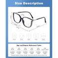 thumbnail image 2 of Frequently Reading Glasses for Women Portable Fashion Eyewear with Blue Light Filtering Technology, 2 of 3