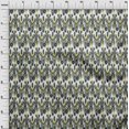 thumbnail image 3 of oneOone Cotton Poplin Fabric Tree Style Ikat Fabric Prints By Yard 56 Inch Wide, 3 of 4