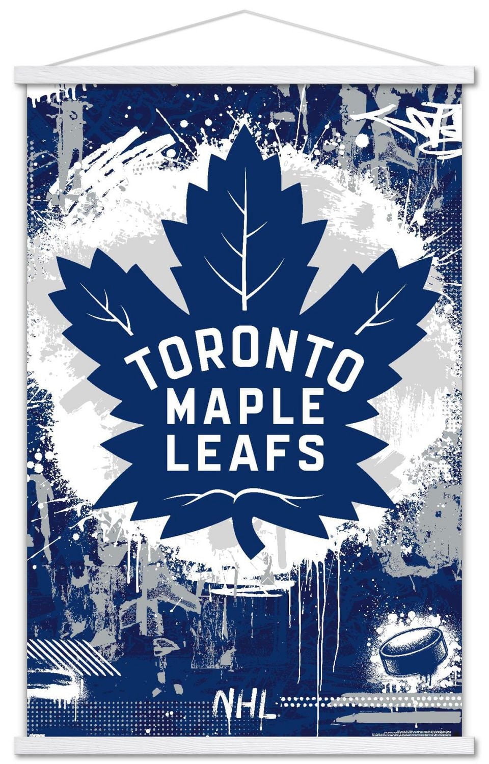 NHL Toronto Maple Leafs - Maximalist Logo 23 Wall Poster, 22.375" x 34"