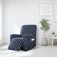thumbnail image 3 of Recliner Slipcover Recliner Furniture Cover  Printed Furniture Protector With Elastic Bottom 4 Piece, 3 of 8