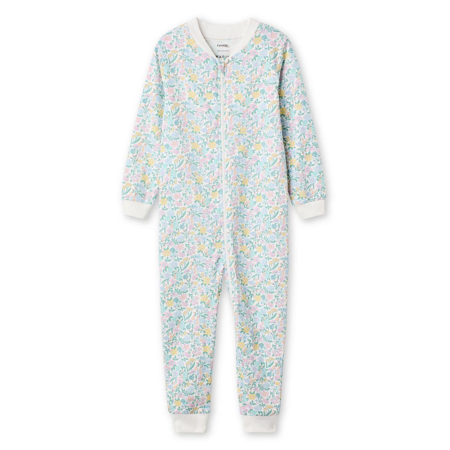 Grenouillère imprimée George pour petites filles