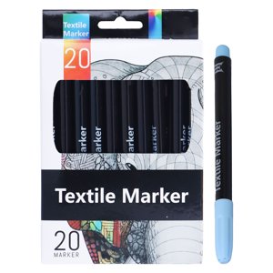 Marqueurs de tissu, smoother Scripting painting Set de stylo de marqueur de couleur pour les chaussures de vêtements