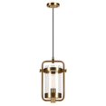 thumbnail image 1 of Henn&Hart Pendentif 11" en Laiton Métal/verre, 1 of 9