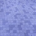 thumbnail image 1 of Ahgly Company Machine Washable Indoor Square Transitional Day Sky Blue Area Rugs, 5' Square, 1 of 7
