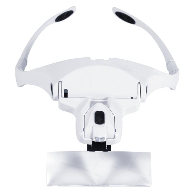 WALFRONT New 5 Lens Headset Magnifier With LED Lights Hand Free Magnifying Glass Eyelash Extension , Magnifying Glass,Magnifier