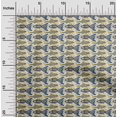thumbnail image 2 of oneOone Cotton Poplin Medium Blue Fabric Asian Block Sewing Craft Projects Fabric Prints By Yard 56 Inch Wide, 2 of 4