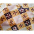 thumbnail image 4 of oneOone Silk Tabby Fabric Check Ikat Print Fabric By The Yard 42 Inch Wide, 4 of 4