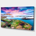 thumbnail image 2 of Sunset from the Giallonardo Beach - Landscape Canvas Art Print, 2 of 3