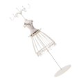 thumbnail image 4 of ZLight Elegant Jewelry Display Stand Rack Necklace 3 Steel Hanger Bracelet Earrings Coffee, 4 of 6