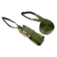 thumbnail image 2 of Heavy Duty Slackline W/ Hook & Ratchet Climbing Carabiner 36ft X 2'' Slack Green, 2 of 8