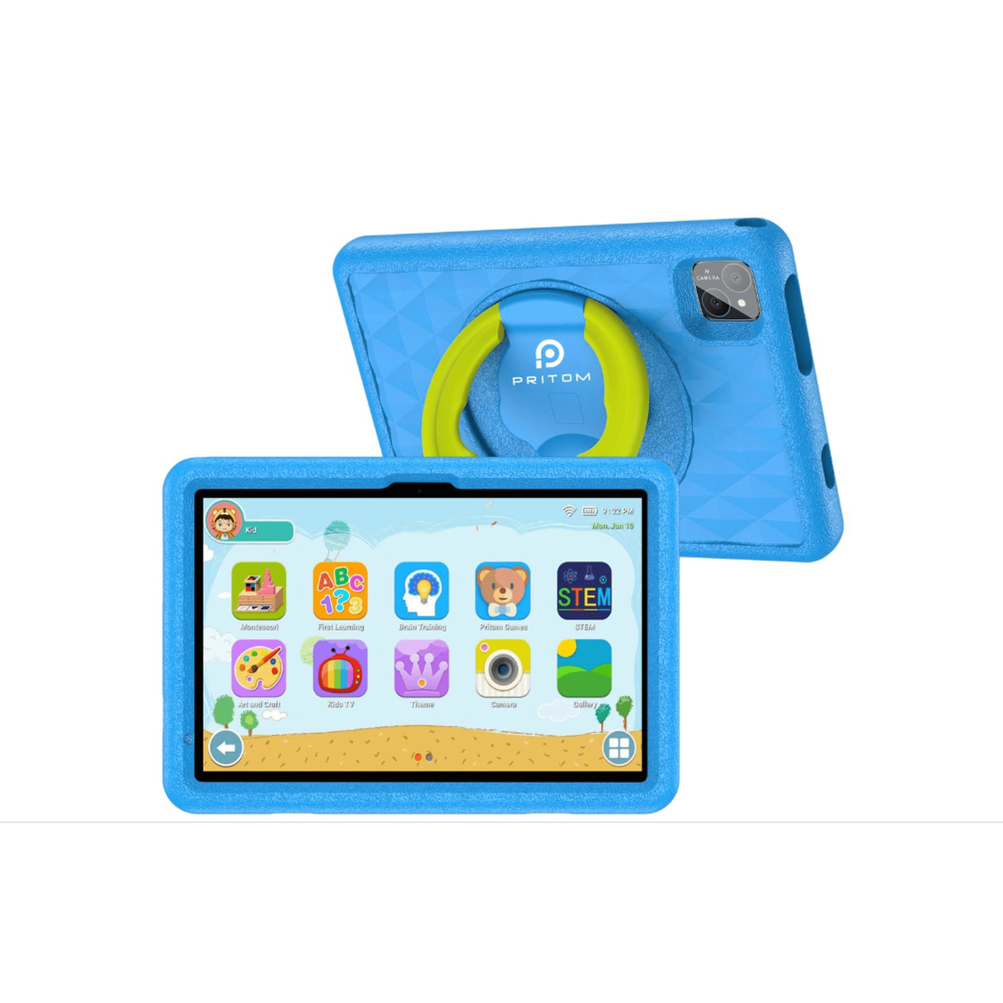 PRITOM TronPad L10 10.1インチ タブレット Pritom L10 Kids Edition 10.1 inch Tablet/ Android 14/ 128GB/ 4GB
