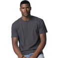 thumbnail image 1 of Hanes TAGLESS Men`s T-Shirt - Best-Seller, L, Smoke Gray, 1 of 3