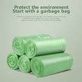 thumbnail image 5 of Uheoun Kitchen Drawstring Garbage Bag, 15L Garbage Bag, Garbage Bags 100pcs For Bathroom Bedroom Office Trash Can Home Essentials Clearance!, 5 of 5