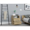 thumbnail image 2 of TUHOME Napoles Night Stand - Light Oak  Engineered Wood - For Bedroom, 2 of 7