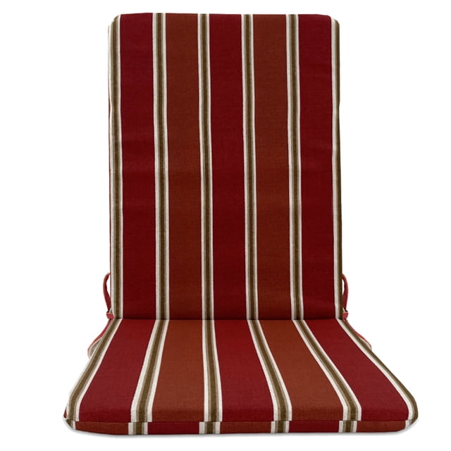 Outdoor Rocking Chair Cushions High Back Patio Seat Cushions with Ties Water-Repellent Fade-Resistant All Weather Patio Furniture Cushions for Garden Porch Dining Decor