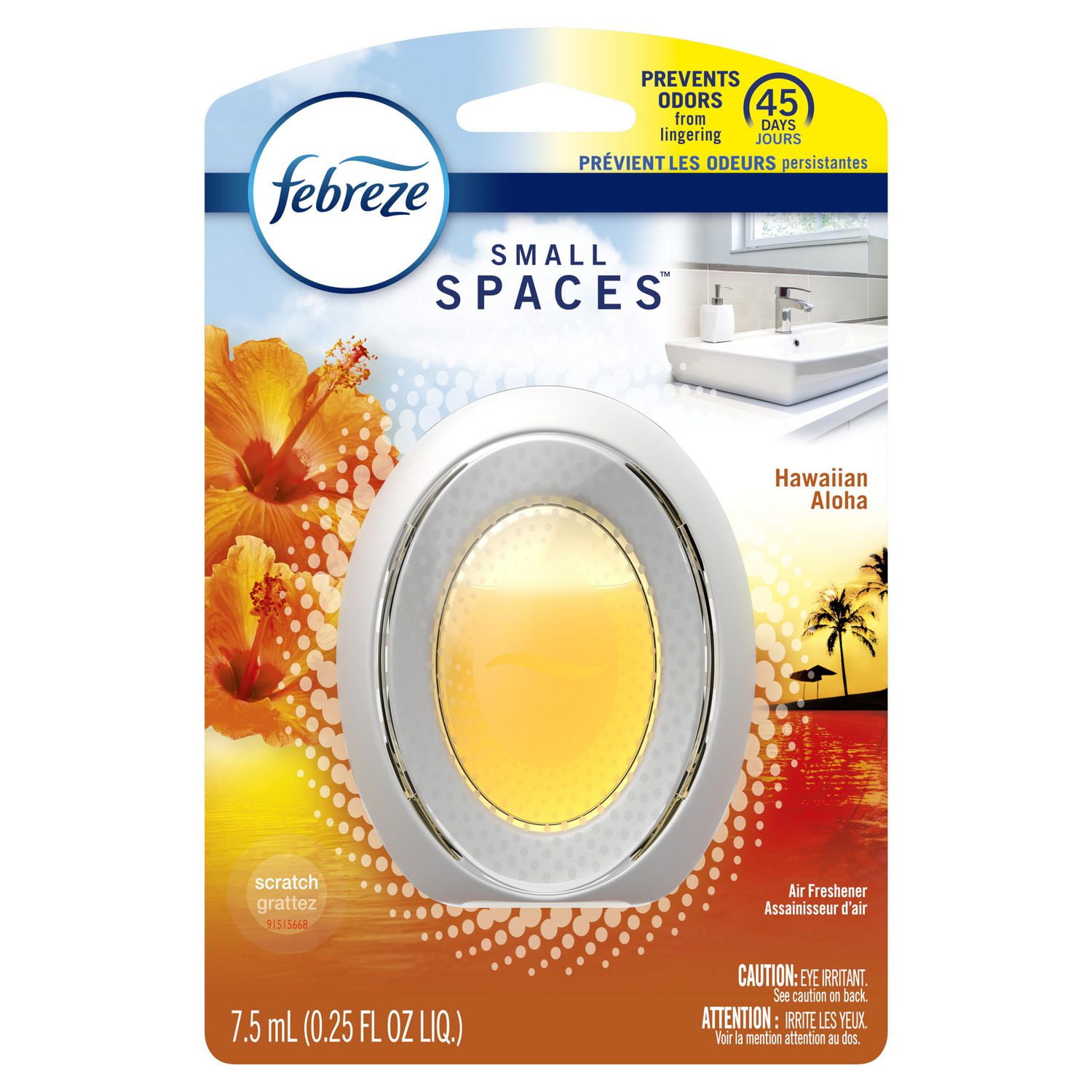 Assainisseur d’air Febreze Small Spaces, Hawaiian Aloha