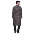 thumbnail image 3 of Atasi Printed Ethnic Kurta Pajama Set Summer Party Wear Kurta Pyjama For Men, 3 of 4