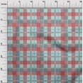 thumbnail image 2 of oneOone Cotton Silk Fabric Tartan Check Print Fabric BTY 42 Inch Wide, 2 of 4