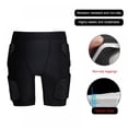 thumbnail image 4 of PENGXIANG Chemises de Protection Rembourrées pour Garçons Ensemble de Shorts Chemises de Compression Rembourrées Shorts pour Football Paintball Baseball Vélo Rugby Planche à Neige Ski, 4 of 10