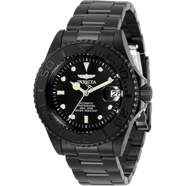 Invicta 33052 Montre-Bracelet Automatique pour Homme Pro Diver à Cadran Noir
