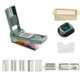 thumbnail image 4 of Agiferg Vegetable Chopper, 14-in-1 Multi-function Kitchen, Stainless Steel Vegetable Chopper, Hand Grinder,potato And Fruit, 4 of 4
