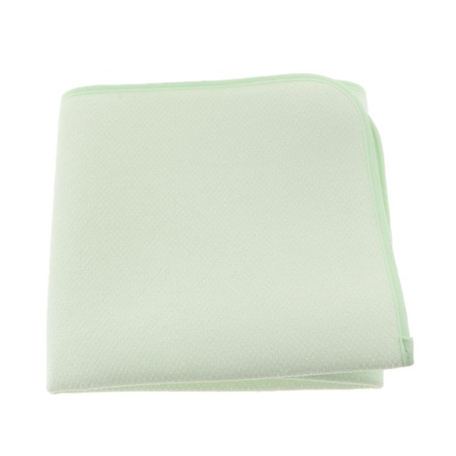 jifeng Alèse Réutilisable Imperméable pour Incontinence, Tapis à Langer pour Bébé Vert Clair - 60x90cm