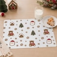 thumbnail image 3 of Holiday Time Cranberry Spice Kids Collection plastic placemat, 3 of 4