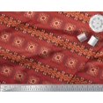 thumbnail image 3 of Soimoi Poly Georgette Fabric Geometric African Print Fabric by the Yard 52 Inch Wide, 3 of 3