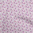 thumbnail image 1 of oneOone Velvet White Fabric Floral Sewing Craft Projects Fabric Prints By Yard 58 Inch Wide, 1 of 4