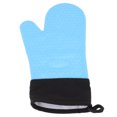 thumbnail image 1 of Silicone Oven Mitts,2 Fingers Long Avoid Slip Kitchen Baking Gloves High Temperature Avoidance, 1 of 8