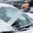 thumbnail image 2 of Bulldozer Squeegee Scraper Tool For Car Window Tint Film Installation And Snow Ice Removal 15.16 in Long Handle Flat Glass Applicator, 2 of 6