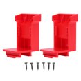 thumbnail image 1 of 2Pcs Support de Support de Batterie Support de Quai de Batterie pour 18V 20V Batteries au Lithium Support de Fixation BracketRed, 1 of 14