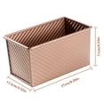 thumbnail image 3 of pitrice Loaf Pan Bakeware Mold Molds Cover Rectangular Baking Non-sticky Coating Heighten Thicken Pans Holder for Bread Cake Pastry Type 5, 3 of 6